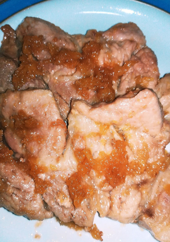 減塩　豚肉の生姜焼き-レシピのメイン写真