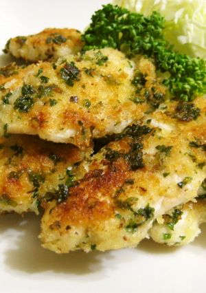 鶏胸肉のマヨパン粉焼き-レシピのメイン写真