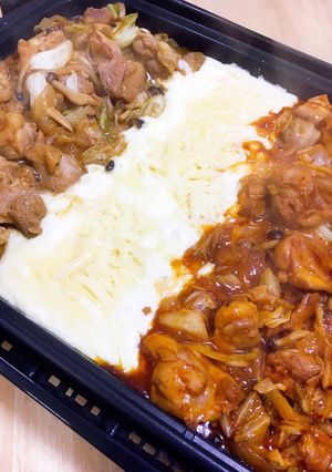 子どもと食べられる✤親子チーズタッカルビ-レシピのメイン写真