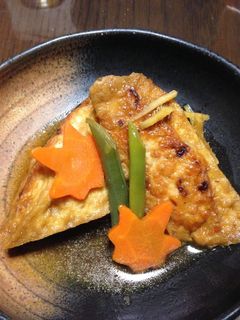 厚揚げの肉詰め煮.。oO-レシピのメイン写真