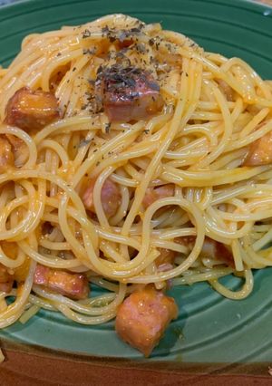 失敗なし簡単で美味いウニのカルボナーラ-レシピのメイン写真
