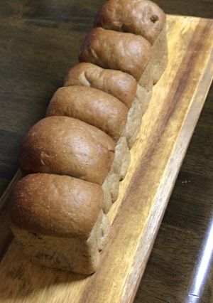 ふすまパンミックスで　少し糖質オフパン-レシピのメイン写真