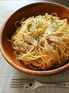 エリンギの和風明太子パスタ-レシピのメイン写真
