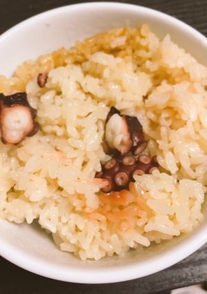 タコ飯 炊き込みご飯-レシピのメイン写真
