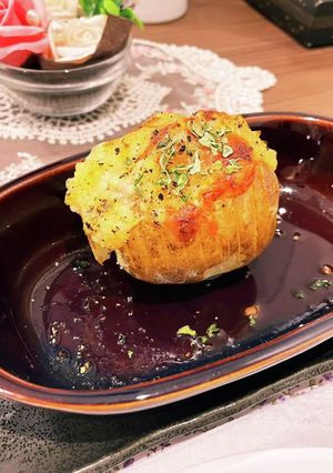 地中海式＃ハッセルバックポテト-レシピのメイン写真
