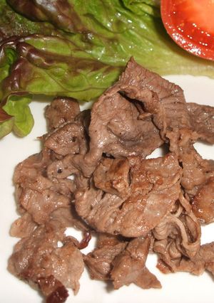 母の味♪うちの素敵なステーキ^^;-レシピのメイン写真