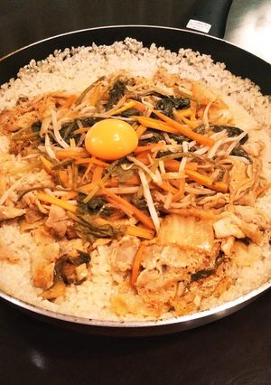フライパンDE石焼ビビンバ♨-レシピのメイン写真