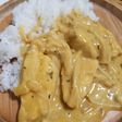 ドイツのクノールでチキンのクリーム煮