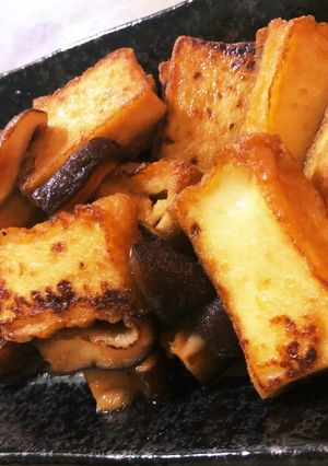 お弁当に！香ばし生姜醤油の厚揚げ焼き-レシピのメイン写真