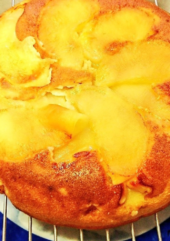 林檎と紅茶のケーキ(HKMと炊飯器使用-レシピのメイン写真