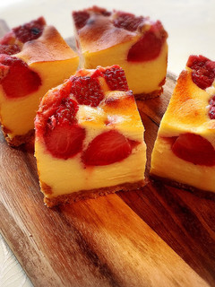 フレッシュ苺のチーズケーキ-レシピのメイン写真