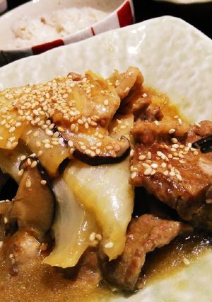簡単！白菜とカナダポークの韓国風うま煮-レシピのメイン写真