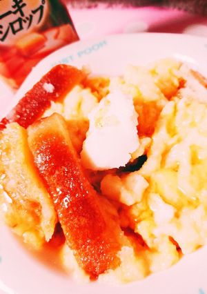 レンジで簡単!フレンチトースト☆プリン風-レシピのメイン写真