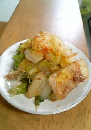 もりもり食べよう～☆白菜＆たくわん-レシピのメイン写真