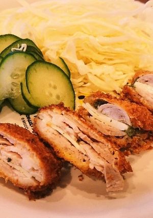 残ったカツで♪しそチーズカツ♪-レシピのメイン写真