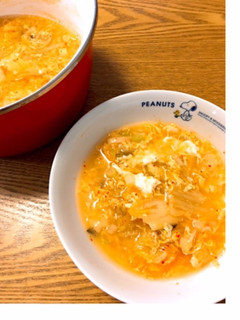 時短!簡単!キムチスープ-レシピのメイン写真