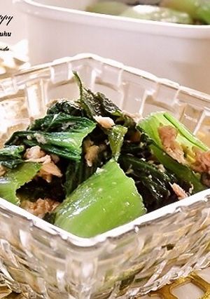 副菜に♪青梗菜とツナとわかめのナムル-レシピのメイン写真