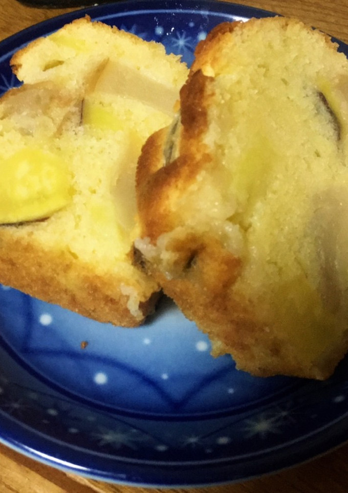 りんごとさつまいものケーキ-レシピのメイン写真