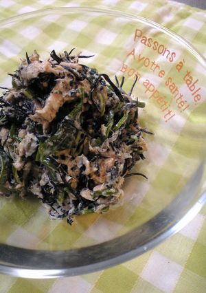 ✿ひじきと茎ワカメのしゃきしゃきサラダ✿-レシピのメイン写真