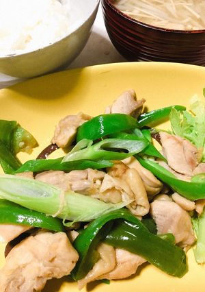 鶏モモ肉とピーマンの生姜焼き-レシピのメイン写真