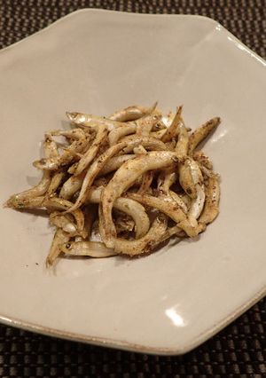 ワカサギの素焼き カレー味-レシピのメイン写真