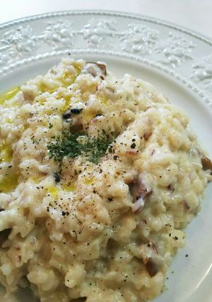 アレンジ！残りご飯で豆乳チーズリゾット-レシピのメイン写真