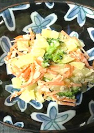 簡単！ツナサラダ＊幼児食-レシピのメイン写真