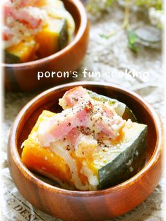 カボチャとベーコンのくりぃ~みぃミルク煮-レシピのメイン写真