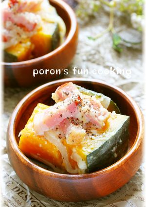 カボチャとベーコンのくりぃ～みぃミルク煮-レシピのメイン写真