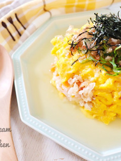 おかかたっぷり!和風あんかけオムライス-レシピのメイン写真