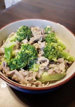 豚肉とブロッコリーのマヨネーズ炒め-レシピのメイン写真