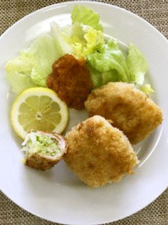 きゃべつとんかつ★トマトソースをかけます-レシピのメイン写真