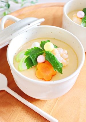 オーブンで失敗なし！プルプル茶碗蒸し-レシピのメイン写真