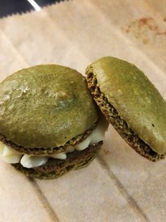 抹茶マカロン〜ホワイトチョコガナッシュ〜-レシピのメイン写真