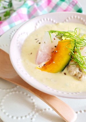 いわし出汁で和風クリームシチュー-レシピのメイン写真