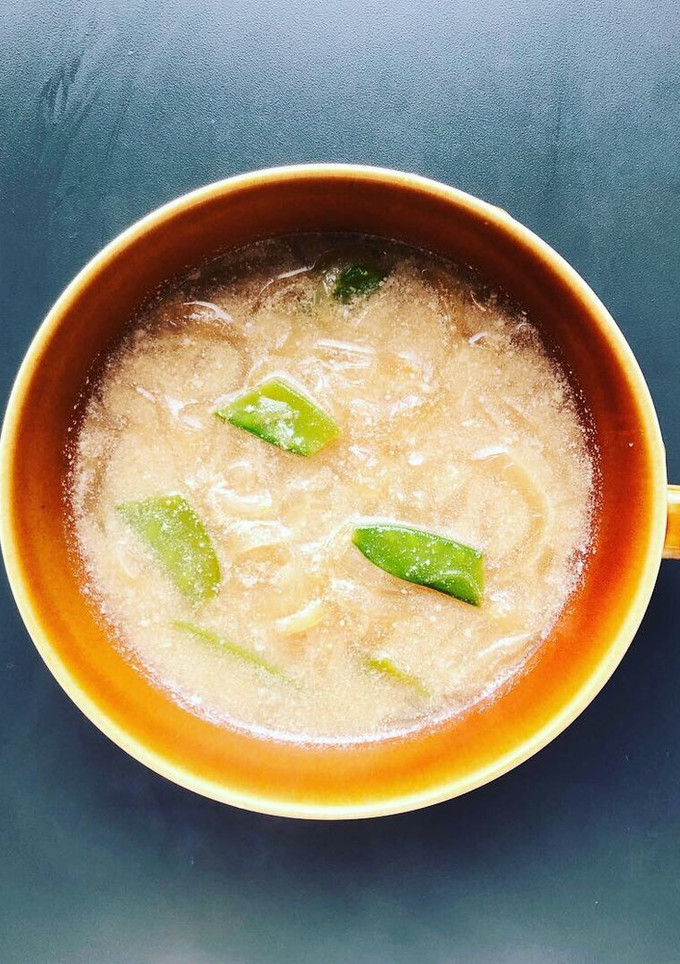 玉ねぎと豆乳の白だしスープ-レシピのメイン写真