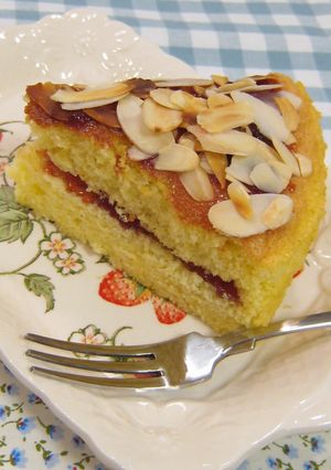 シンプルなアーモンドケーキ-レシピのメイン写真