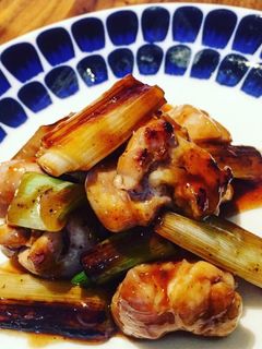 簡単◎ネギと鳥もも肉の焼き鳥風-レシピのメイン写真
