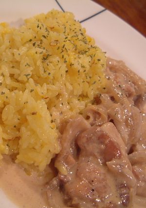 色がきれい◆サフランライス-レシピのメイン写真