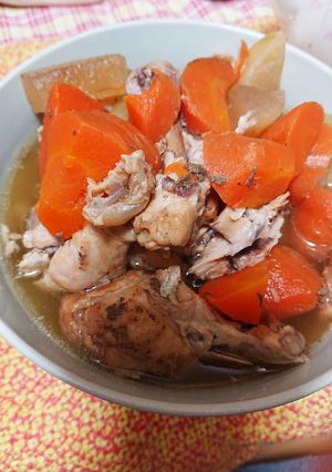 鶏もも手羽と大根・ニンジンの煮物-レシピのメイン写真
