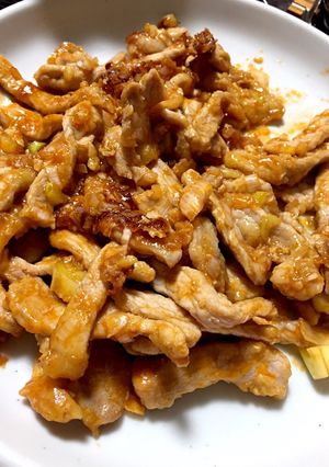 豚肉のとんかつソースでからめる-レシピのメイン写真