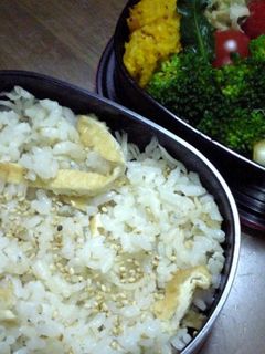 しらす干しと油揚げの炊き込みごはん-レシピのメイン写真