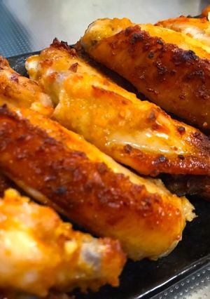 ばかうま！鶏手羽中のにんにく醤油焼き-レシピのメイン写真
