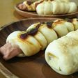 ピザミックス粉deくるくるウインナーパン