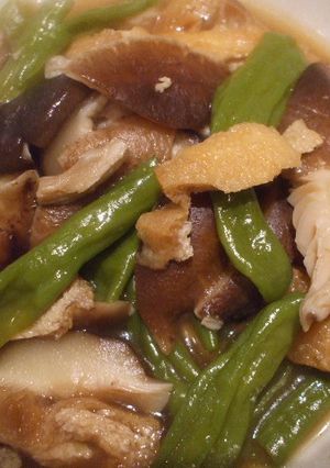 超簡単☆しし唐＆椎茸＆油揚げの煮物-レシピのメイン写真