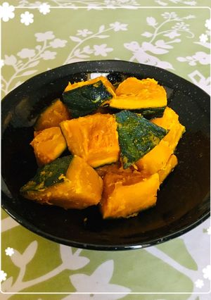 ほっこり♪ 南瓜の（水分で煮る）甘煮-レシピのメイン写真