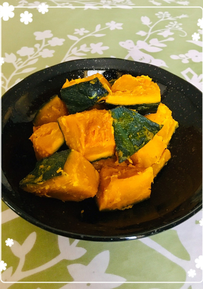 ほっこり♪ 南瓜の（水分で煮る）甘煮-レシピのメイン写真