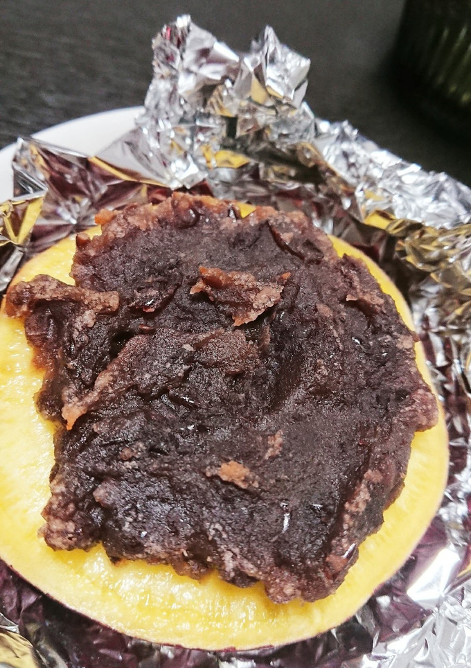 さつまいものあんこ焼き！バターと一緒に-レシピのメイン写真