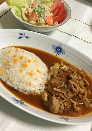 簡単ハッシュドポーク-レシピのメイン写真