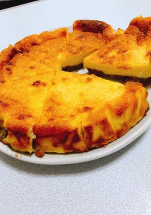 甘めのベイクドチーズケーキ-レシピのメイン写真